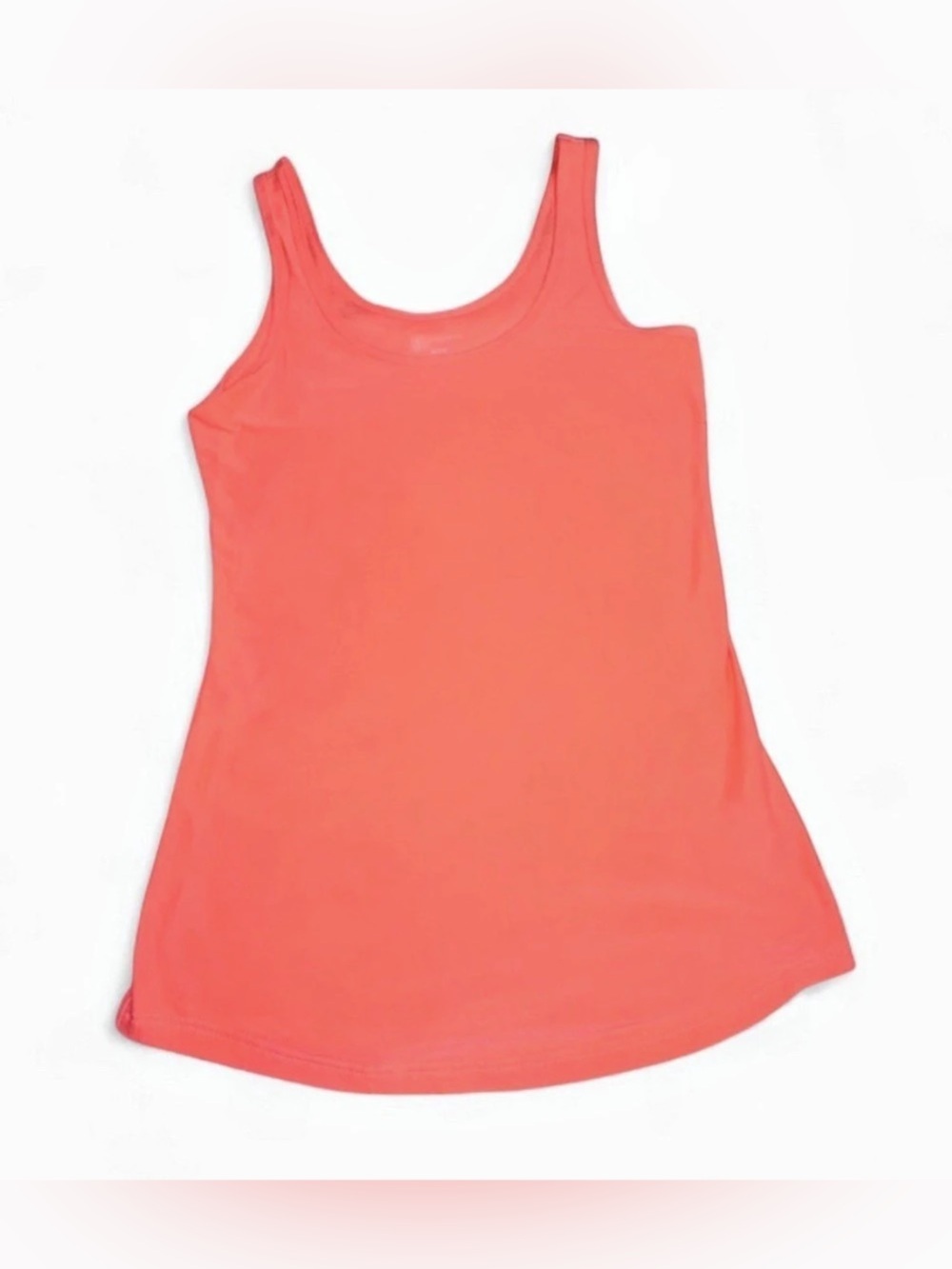 Like New No Boundaries Women’s Coral Pink Scoop Neck Tank Top – Size M